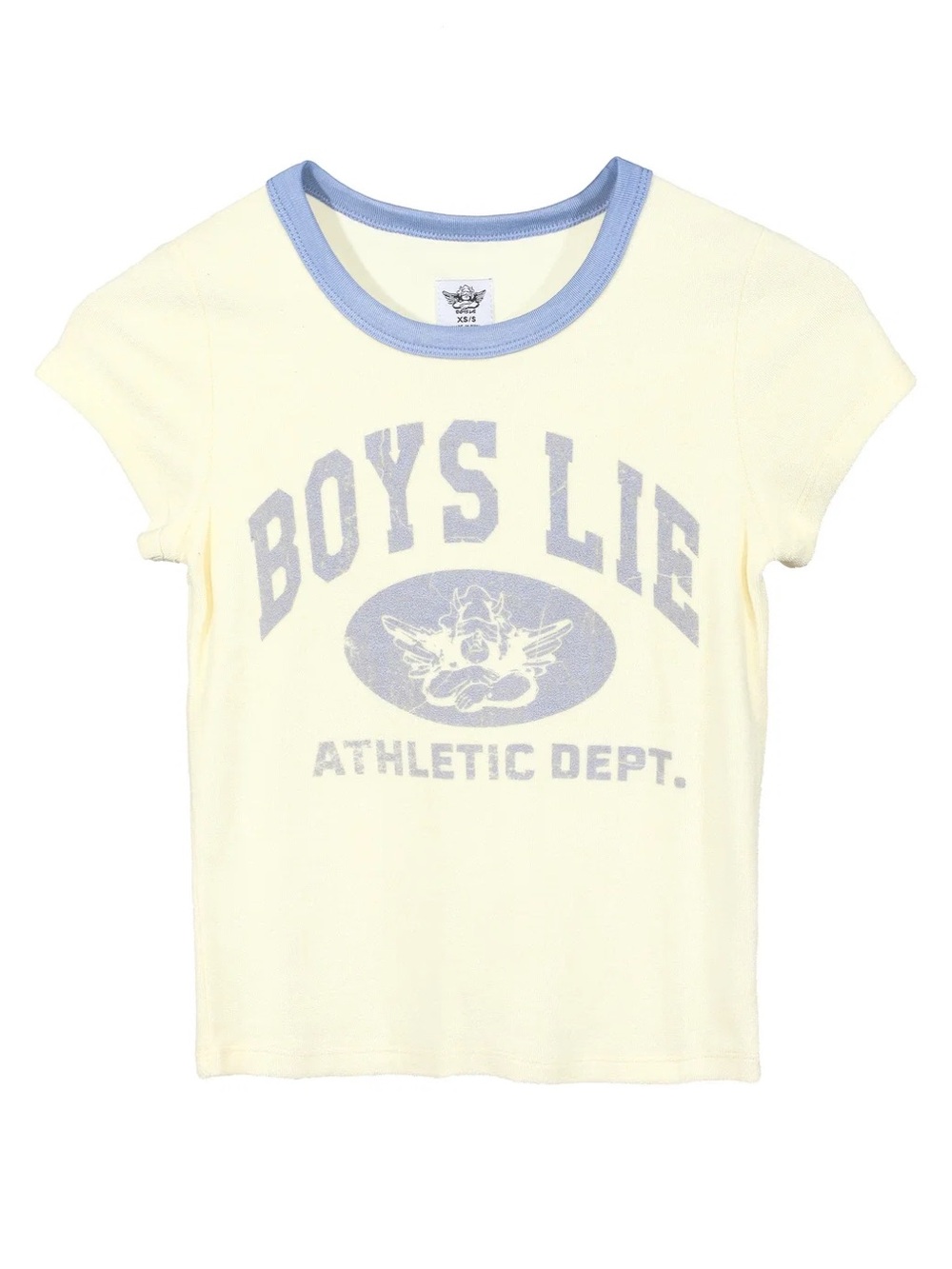 BOYS LIE ATHLETIC DEPT V3 BABY TEE Yellow XS/S